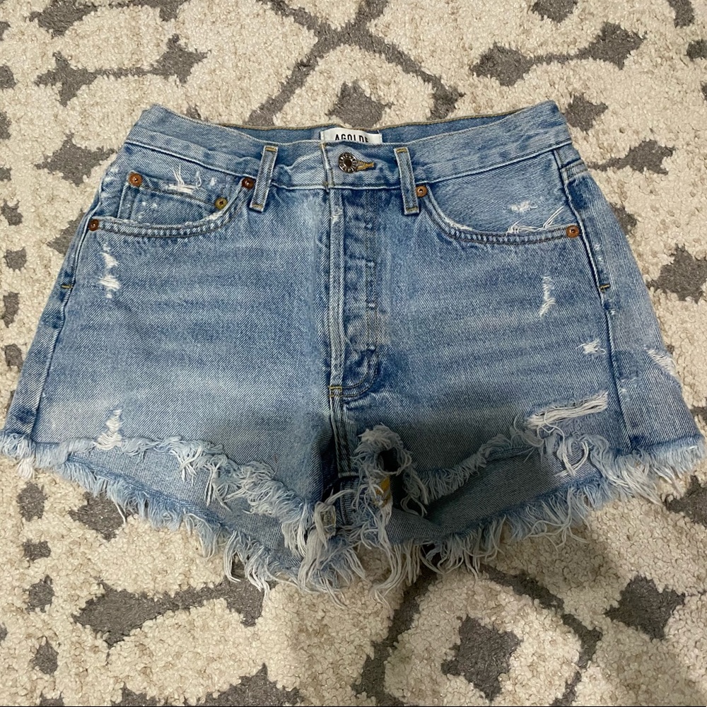 Agolde vintage parker shorts